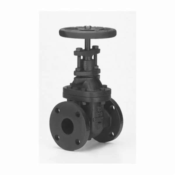 Ductile iron flange valve body casting for industrial valve applications