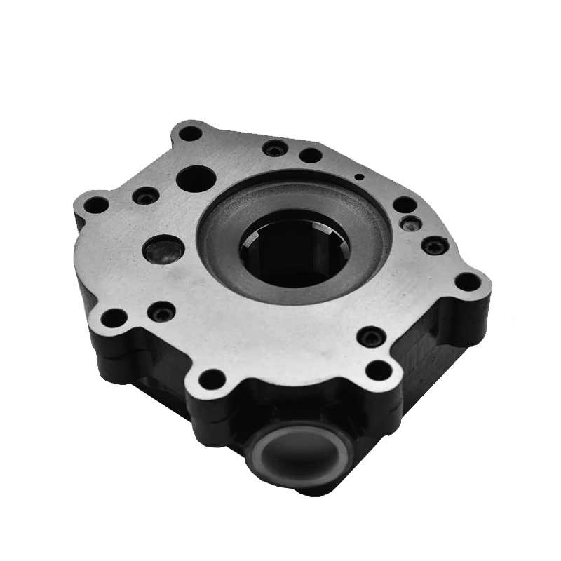 Ductile iron hydraulic pump and valve body casting for industrial fluid equipment