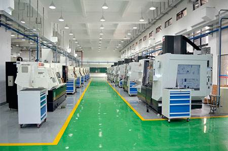 Factory production scene supporting stable CNC machining and mechanical parts supply.